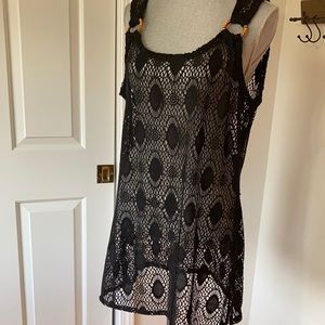 Croft & Barrow swimsuit cover-up, size L